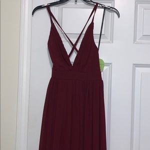 Floor length formal dress